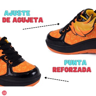 Foto 6 | Tenis Patín Speed Rollers Fenix Fuego Roller Naranja