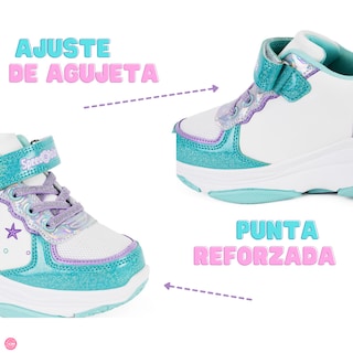 Foto 6 | Tenis Patín Speed Rollers Star Morado Multicolor Shine