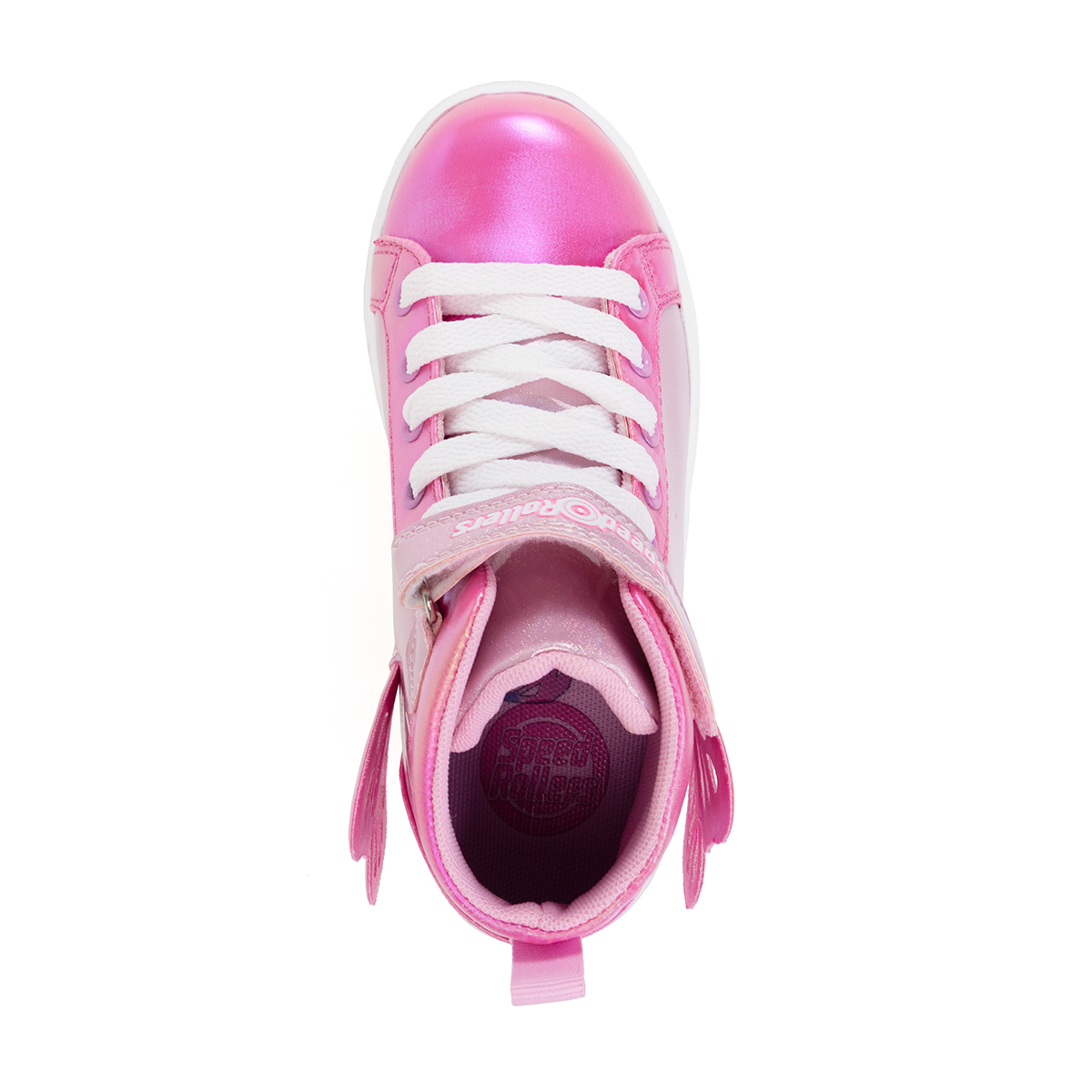 Foto 8 pulgar | Tenis Patín High Speed Rollers Pink Butterfly Roller Rosa