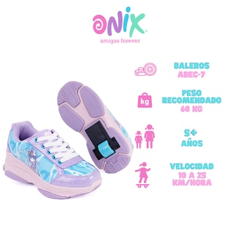 Foto 4 | Tenis Patín Onix Unicornio California Skate Morado