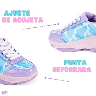 Foto 6 | Tenis Patín Onix Unicornio California Skate Morado