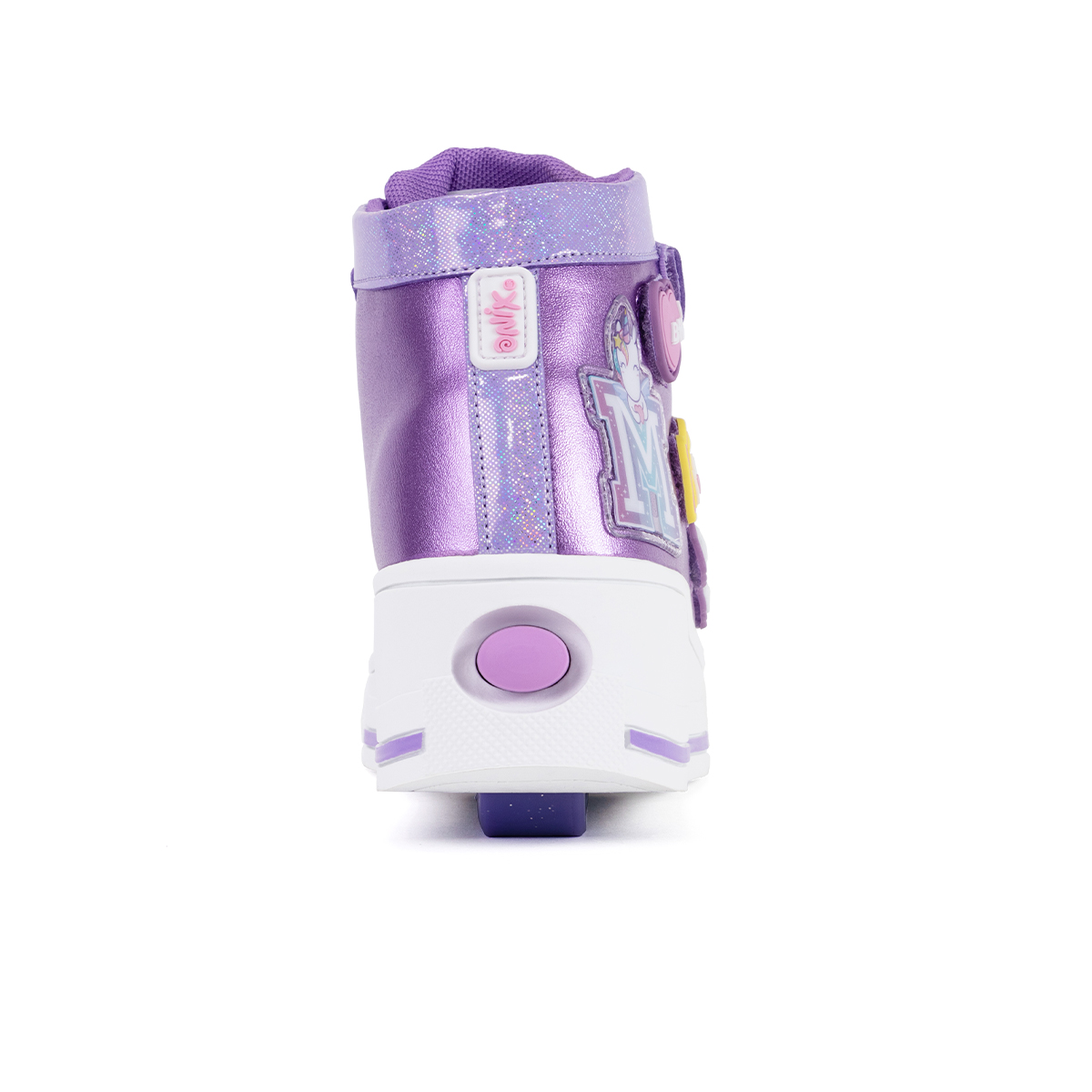 Foto 3 | Tenis Patín High Onix Unicornio Little Patch Morado