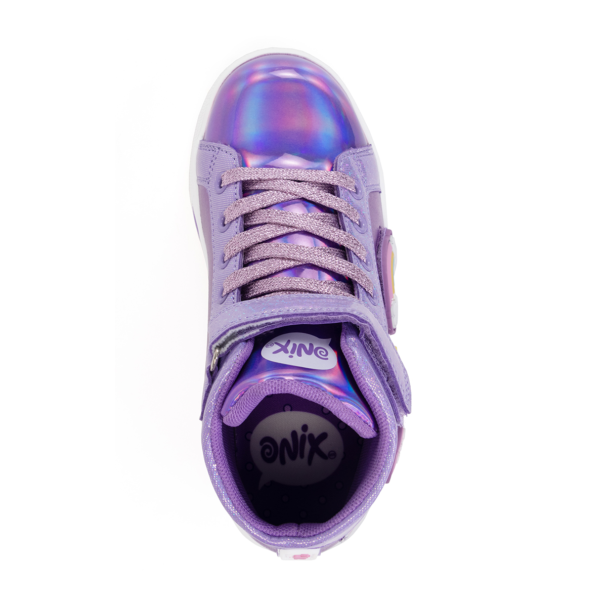 Foto 7 | Tenis Patín High Onix Unicornio Little Patch Morado