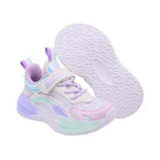 Foto 6 | Tenis Casual Para Niña Coqueta604000-u Con Detalles Multicolor, Ajuste Velcro Y Agujeta Elastica