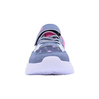 Foto 3 | Tenis Casual Para Niña Coqueta 605000-h Con Detalles Multicolor, Ajuste Velcro Y Agujeta Elastica