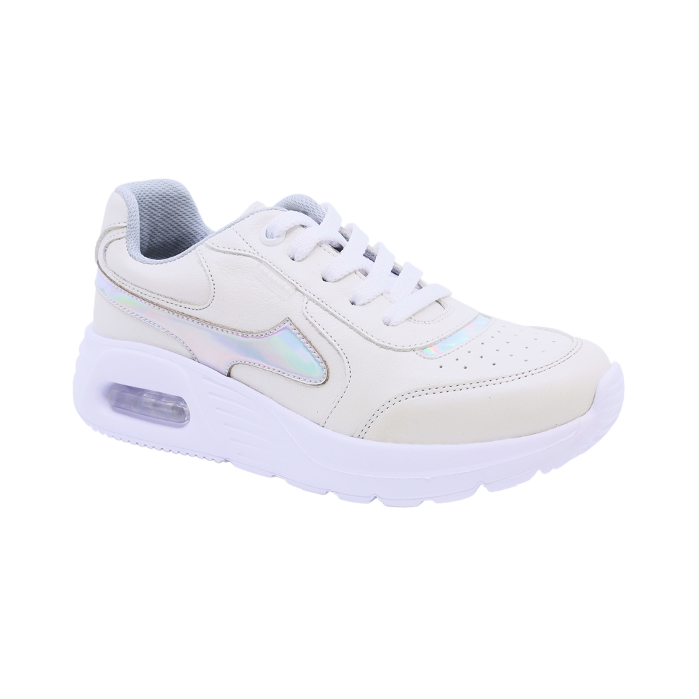 Foto 1 | Tenis Casual Para Niña Coqueta 159608-y Con Ajuste De Agujeta Y Suela De Burbuja