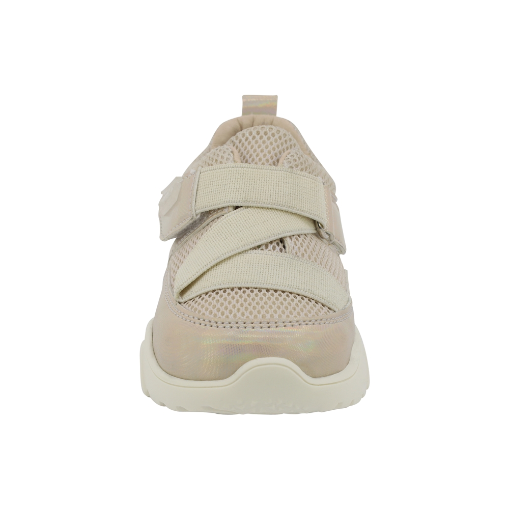 Foto 3 | Tenis Casual Color Oro Para Niña Coqueta 955701-s Con Agujeta Elastica Velcro