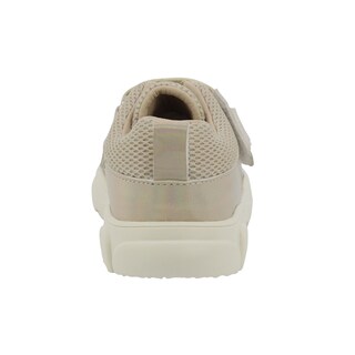 Foto 4 | Tenis Casual Color Oro Para Niña Coqueta 955701-s Con Agujeta Elastica Velcro