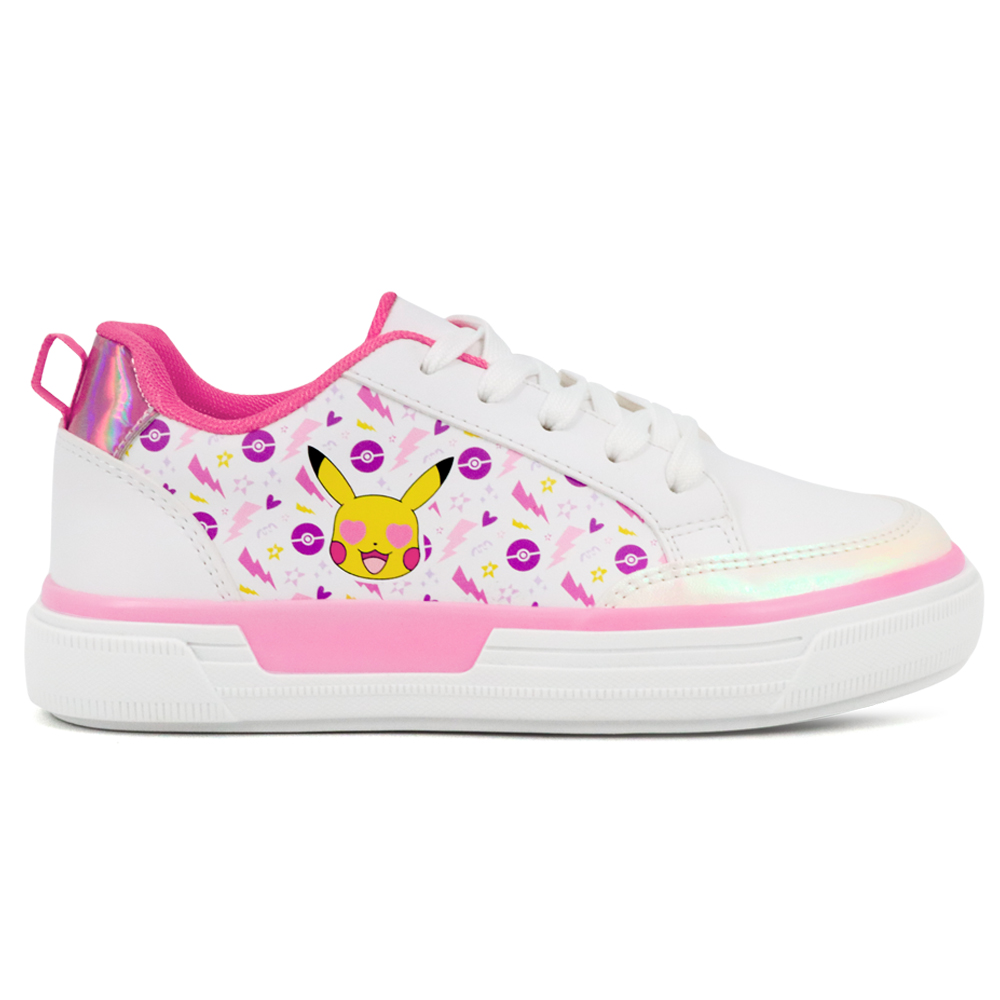 Foto 1 | Tenis Pokemón Pikachu Rosa Para Niña