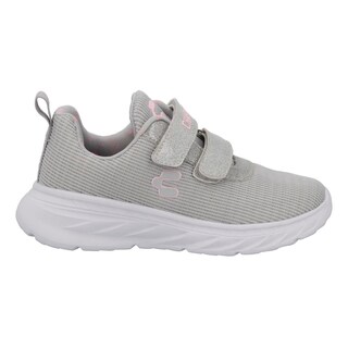 Foto 2 | Tenis Charly 65146 Originales Para Niña Color Gris/rosa Deportivo Textil Talla 15 A 23