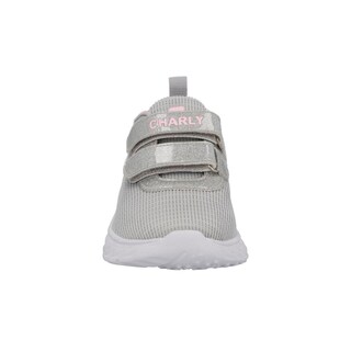 Foto 5 | Tenis Charly 65146 Originales Para Niña Color Gris/rosa Deportivo Textil Talla 15 A 23
