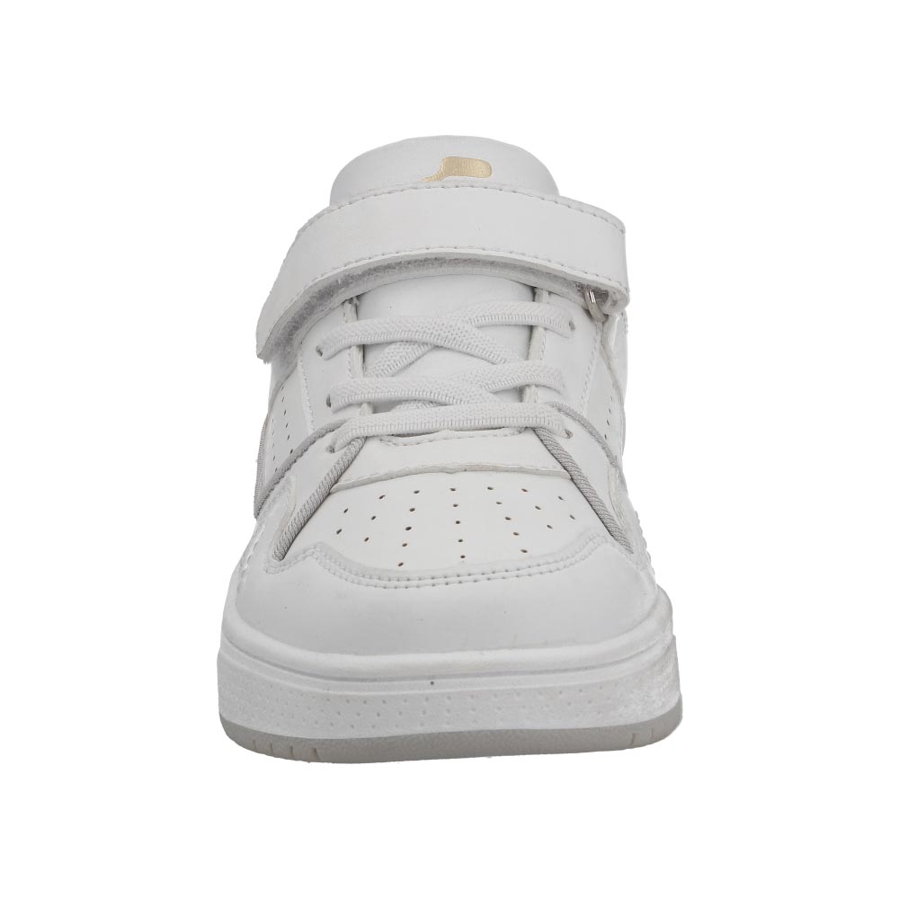 Foto 5 | Tenis Escolar  Charly 65071 Blanco Niña Original Deportivo Talla 18 A 21