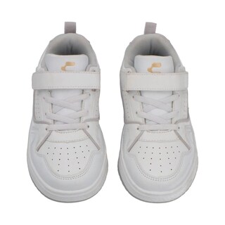 Foto 6 | Tenis Escolar Charly 65071 Blanco Niña Original Deportivo Talla 18 A 21