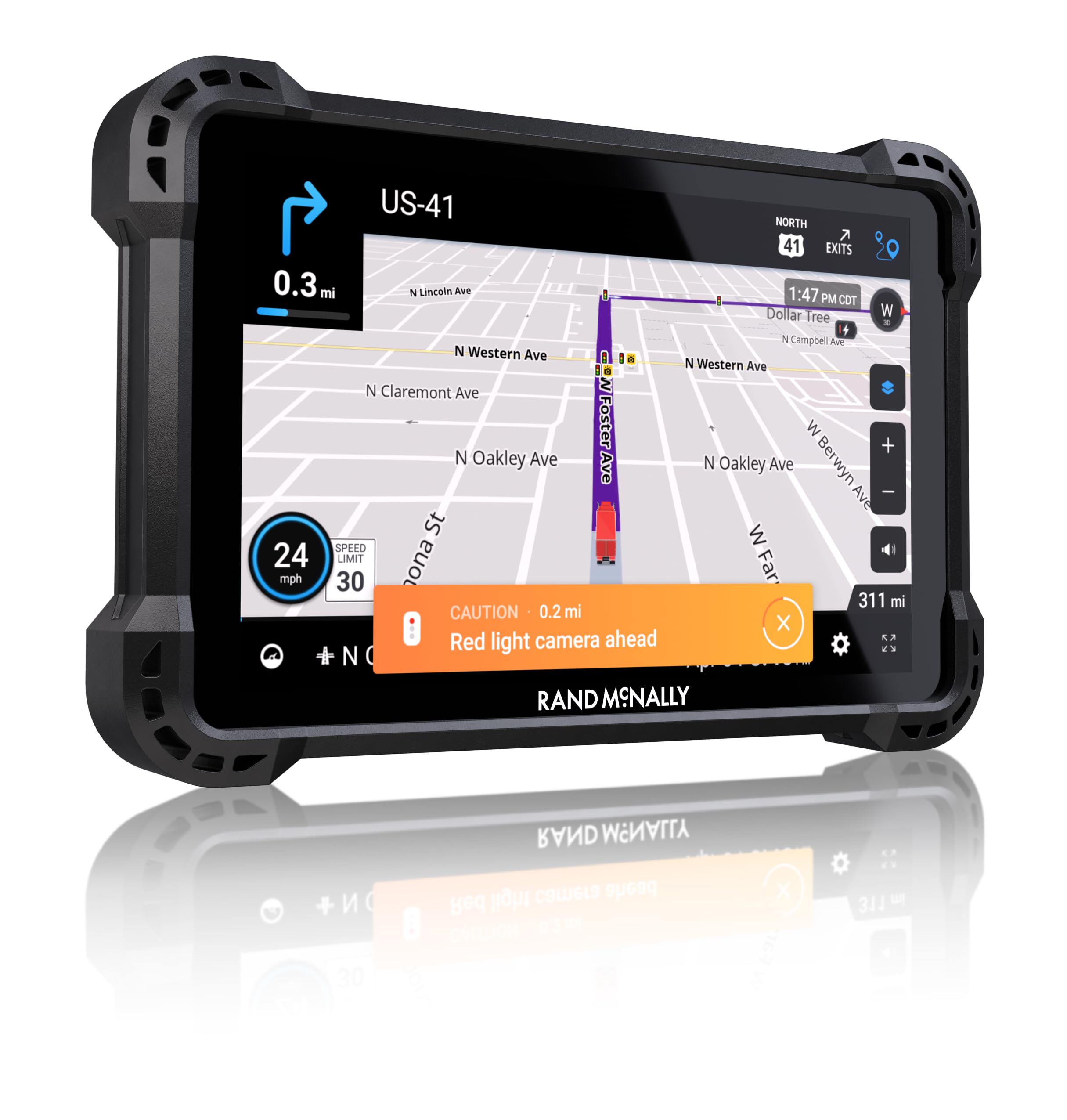 Foto 6 pulgar | Tablet Rand Mcnally Randtab8 Rand Navegador Gps De 8 Pulgadas - Venta Internacional.
