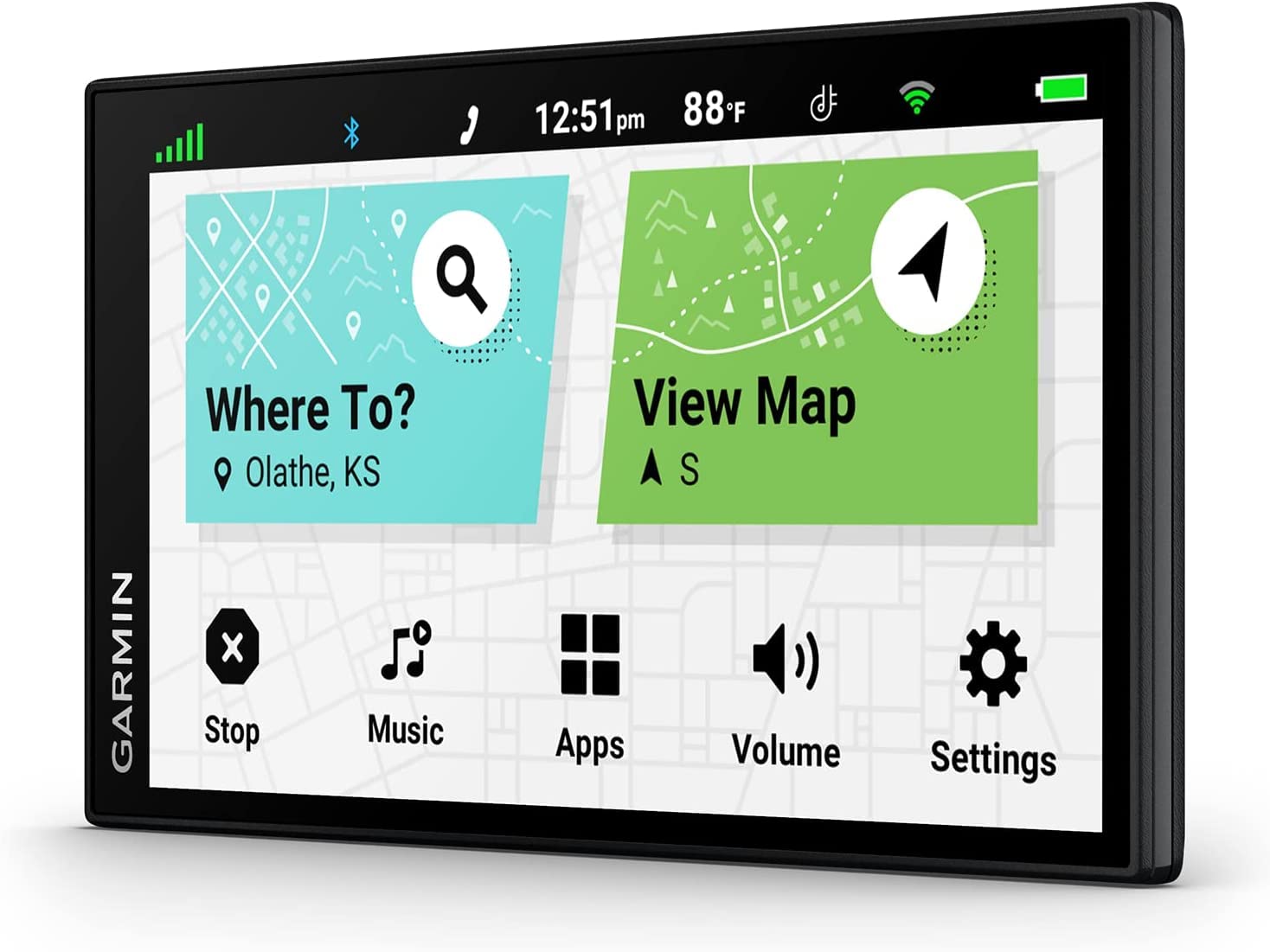 Foto 2 | Gps Garmin Drivesmart 66 Renovado Para Coche Con Pantalla De Cristal De 6 Pulgadas - Venta Internacional.