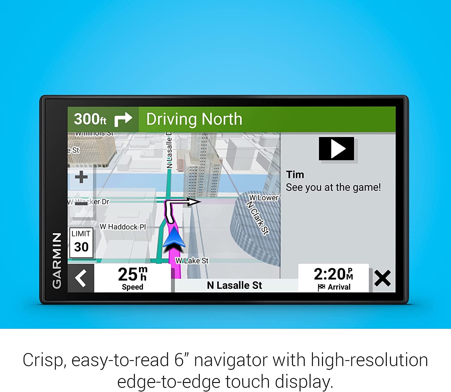 Foto 5 pulgar | Gps Garmin Drivesmart 66 Renovado Para Coche Con Pantalla De Cristal De 6 Pulgadas - Venta Internacional.