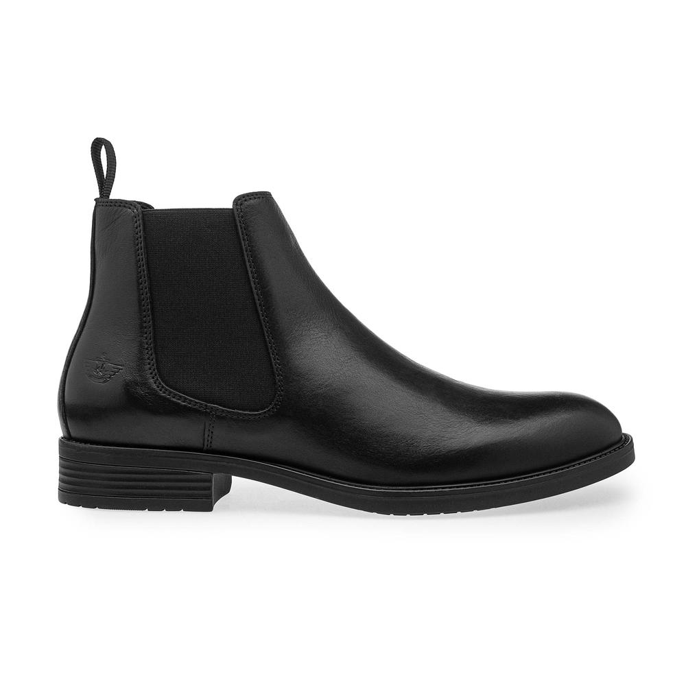 Botines de Piel Dockers color Negro para Hombre