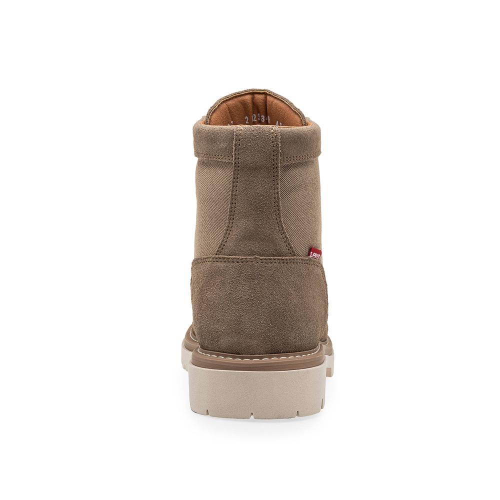 Foto 5 pulgar | Botas de Piel Levi's color Beige para Hombre