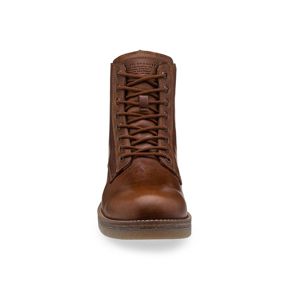 Foto 4 pulgar | Bota de Piel Levi's  color Marrón para Hombre