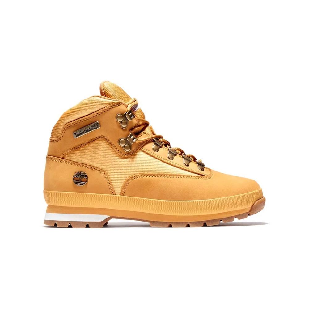 Bota Timberland TB091566231 color Amarillo Euro Hiker Mid Excursión Montaña Senderismo para Hombre