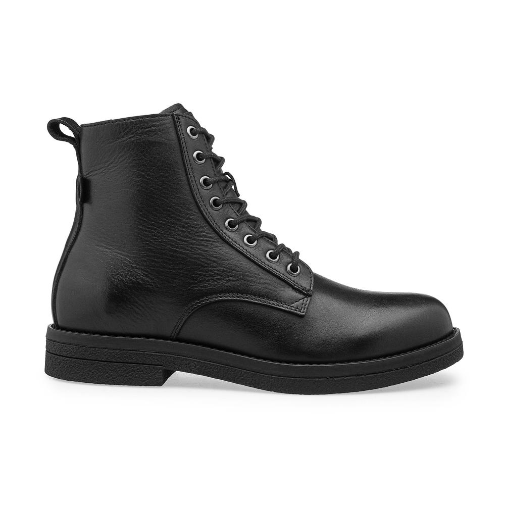 Foto 2 pulgar | Bota Levi's L2123351 Negro de Piel para Hombre