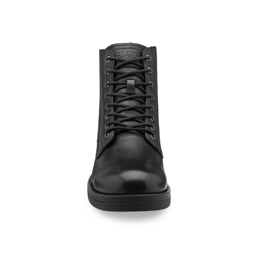 Foto 4 pulgar | Bota Levi's L2123351 Negro de Piel para Hombre