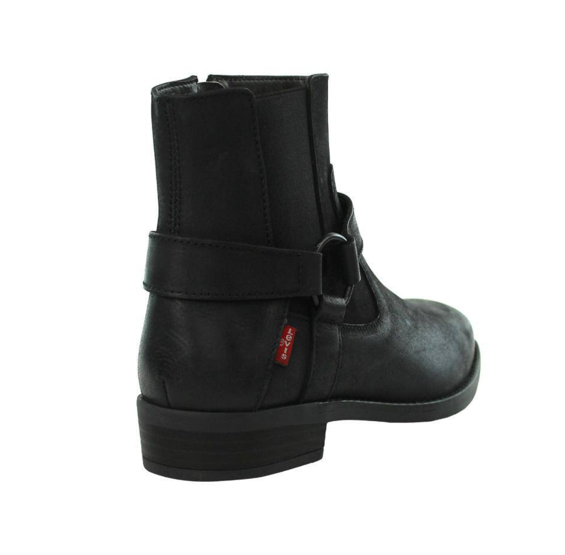 Foto 3 | Bota Piel Negra Caballero Levi´s