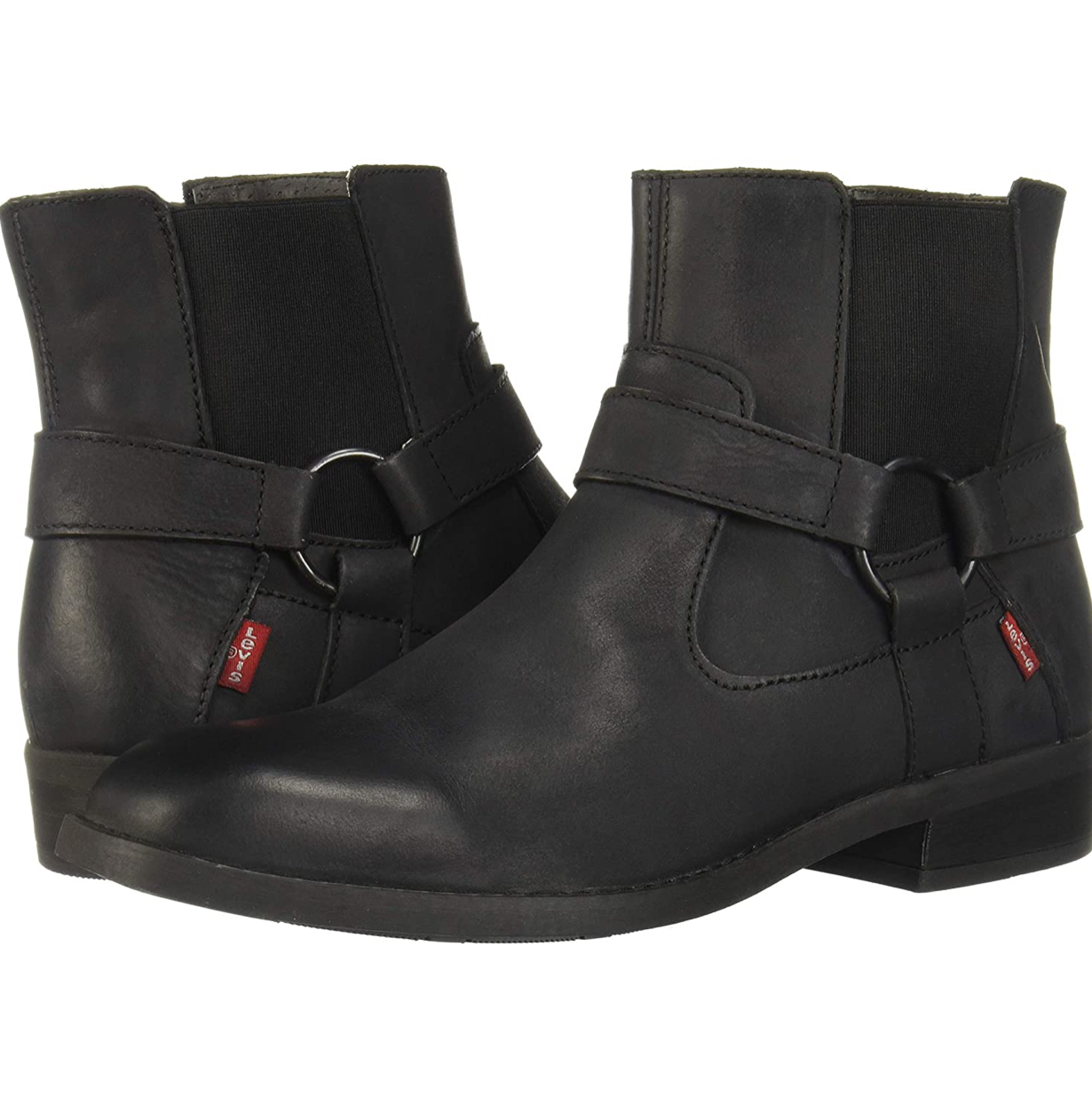 Foto 6 | Bota Piel Negra Caballero Levi´s