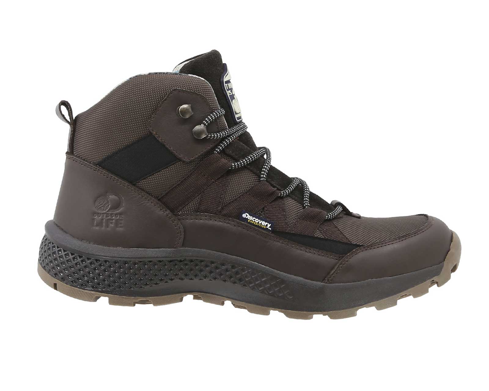 Foto 3 pulgar | Bota Outdoor Discovery Expedition Yellowstone 2570 Café para Caballero