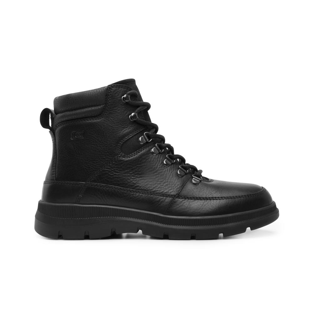 Botas Flexi 416102 color Negro de Piel para Hombre