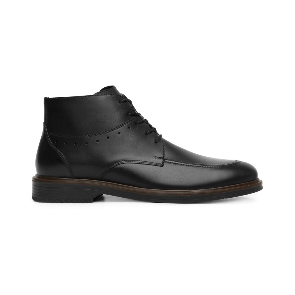 Botines Flexi 400114 Casuales color Negro para Hombre