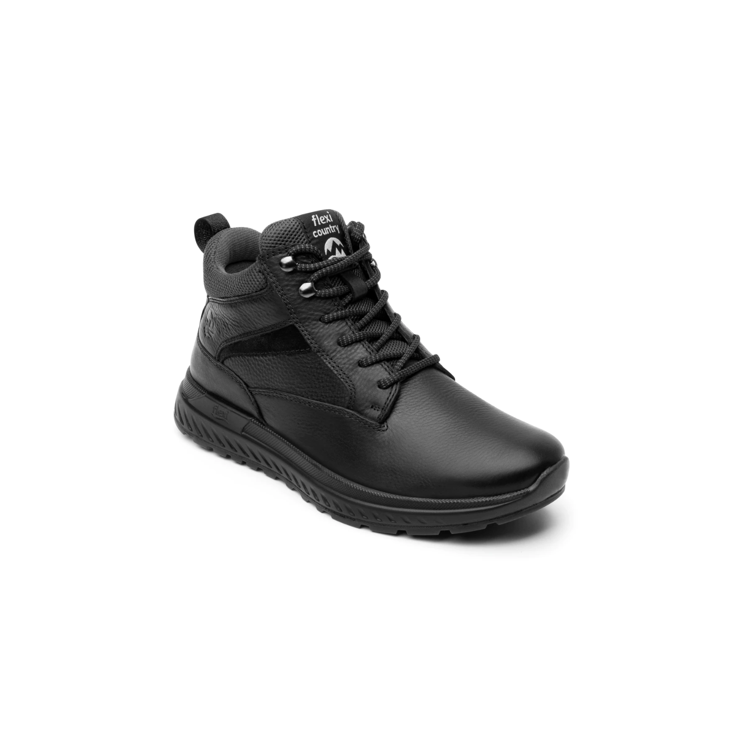 Foto 2 pulgar | Bota Para Hombre Flexi 403009 Negro