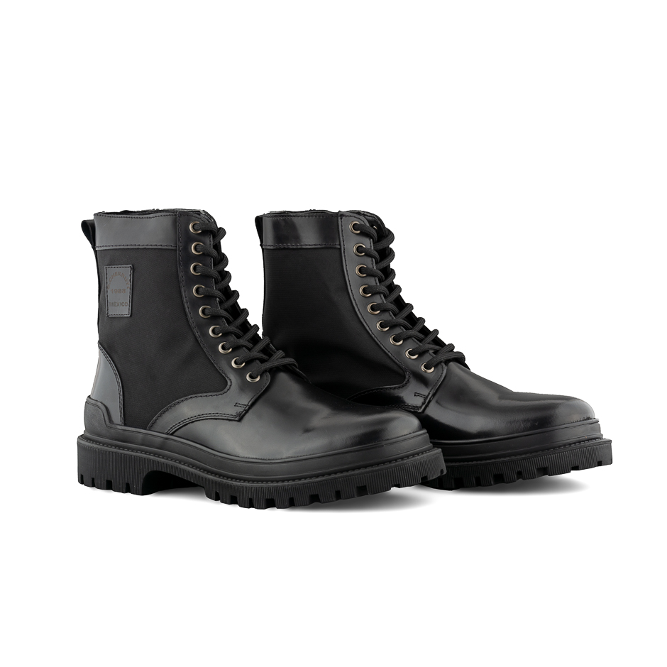 Bota Dasalo Estilo Combat En Piel Vacuno Para Hombre