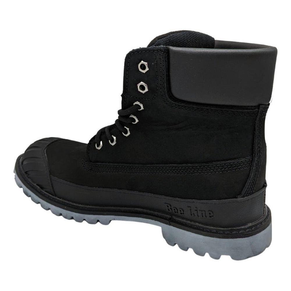 Foto 6 pulgar | Botas Hombre Caribu 784-p Piel Nobuck Montaña Trabajo Casual Color Negro