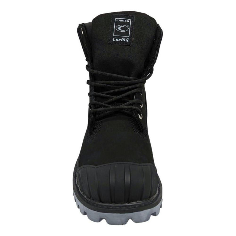 Foto 7 pulgar | Botas Hombre Caribu 784-p Piel Nobuck Montaña Trabajo Casual Color Negro