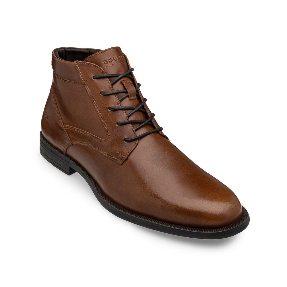 Foto 3 pulgar | Bota para Hombre Dockers Albert Color Marrón