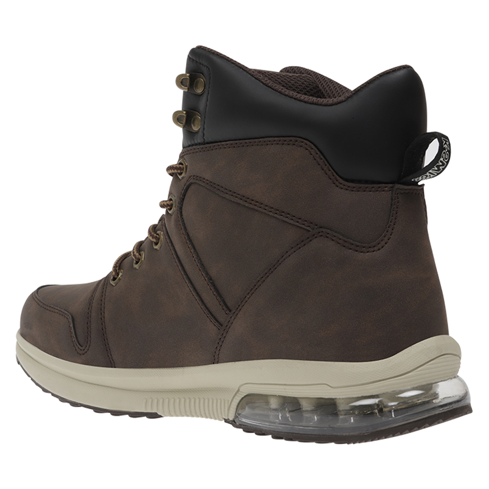 Foto 4 pulgar | Botas K-Swiss Midwick color Café para Hombre