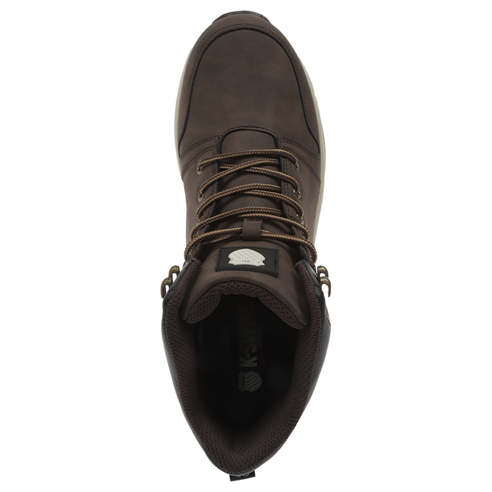 Foto 5 | Botas K-Swiss Midwick color Café para Hombre