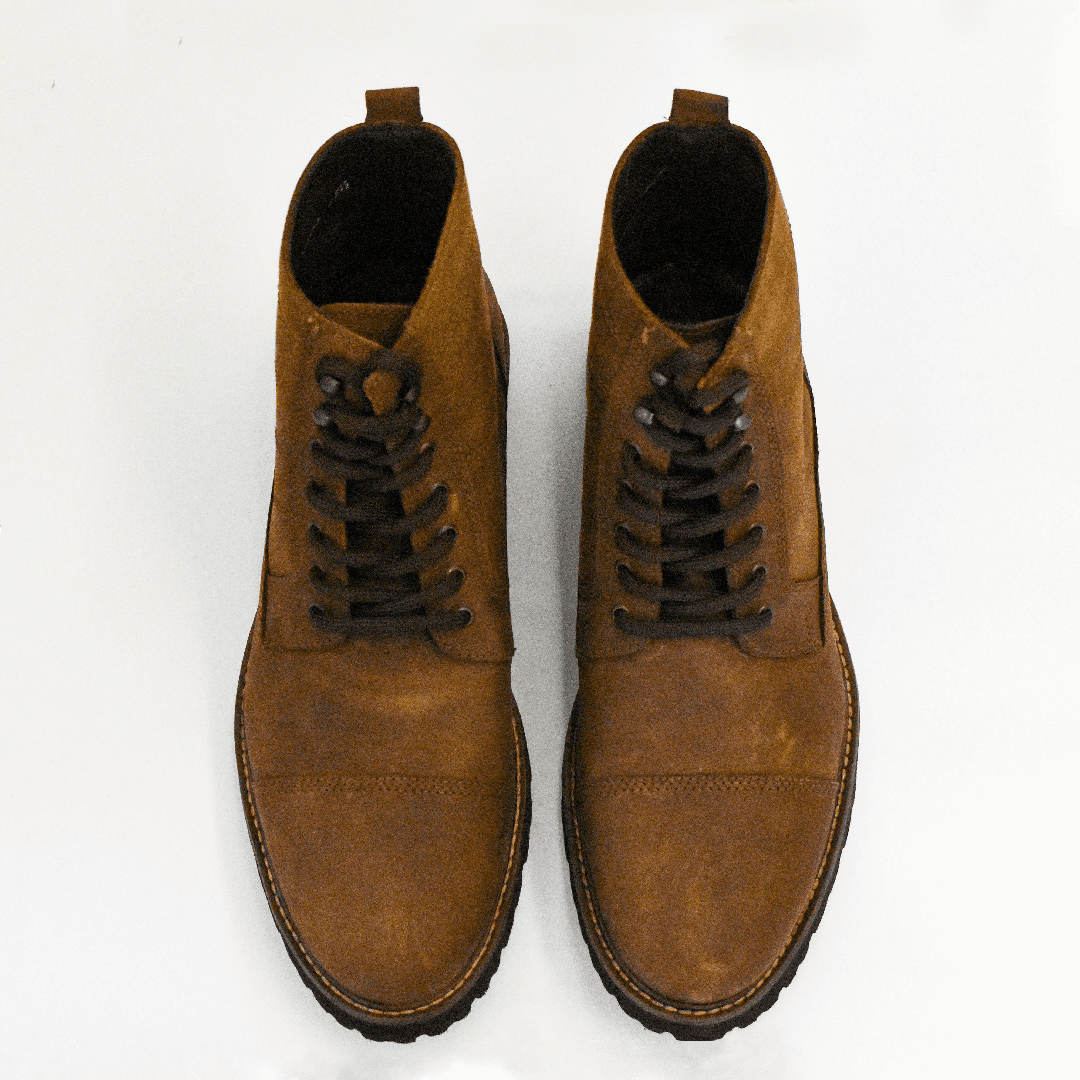 Foto 3 | Bota Casual Benissimo 6501 Café para Hombre
