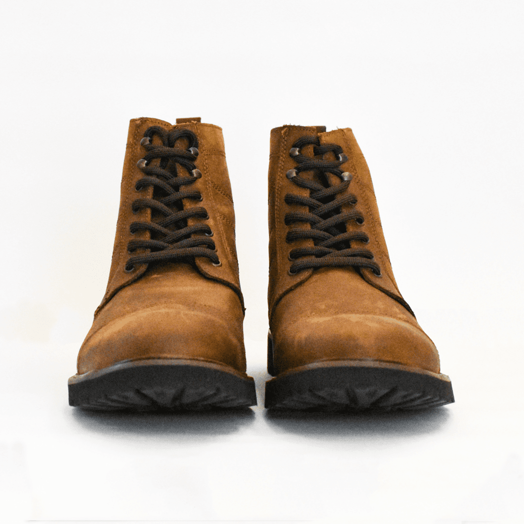 Foto 6 pulgar | Bota Casual Benissimo 6501 Café para Hombre