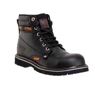 Foto 2 | Botas Industriales Steel Boots Trabajo Negro para Hombre
