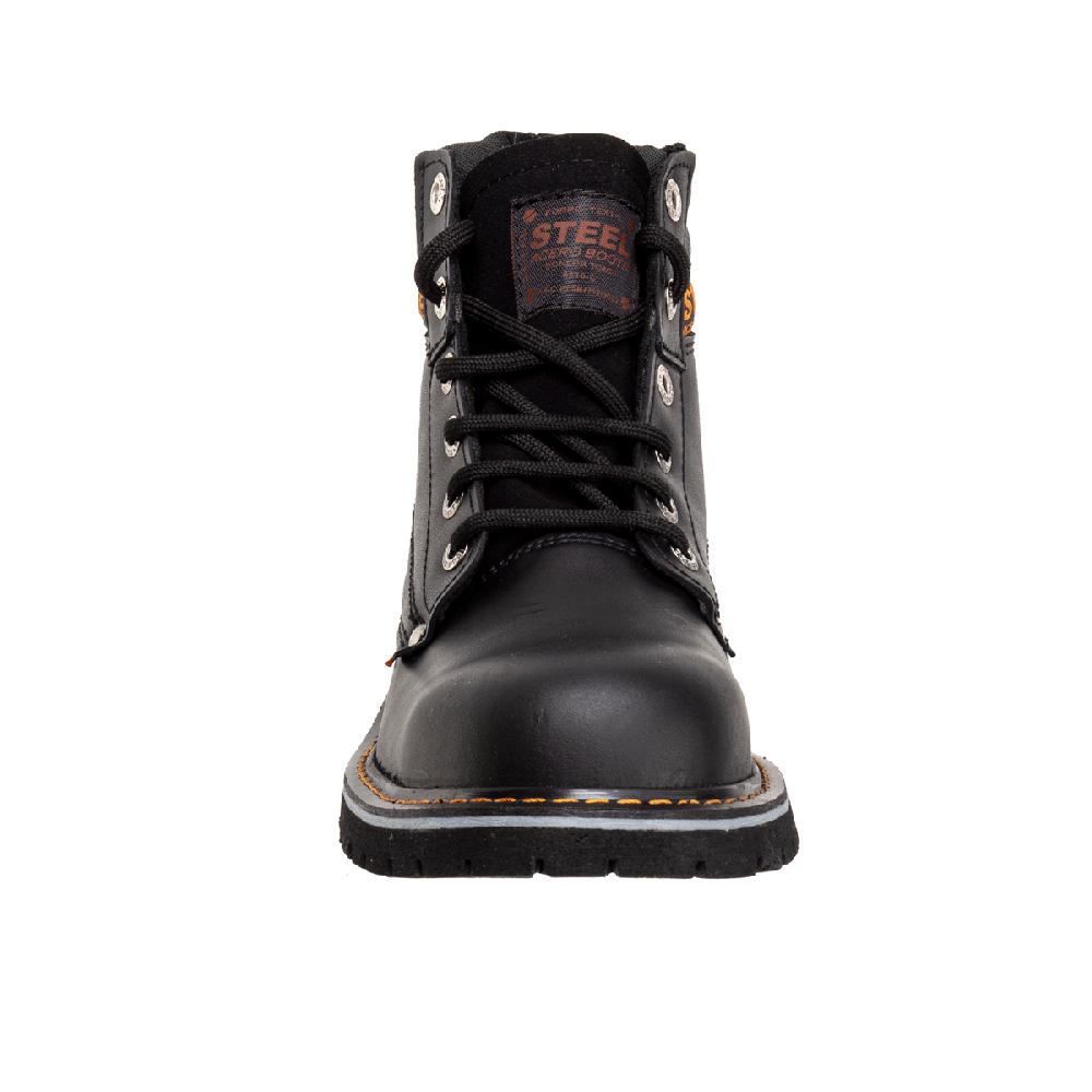 Foto 4 pulgar | Botas Industriales Steel Boots Trabajo Negro para Hombre