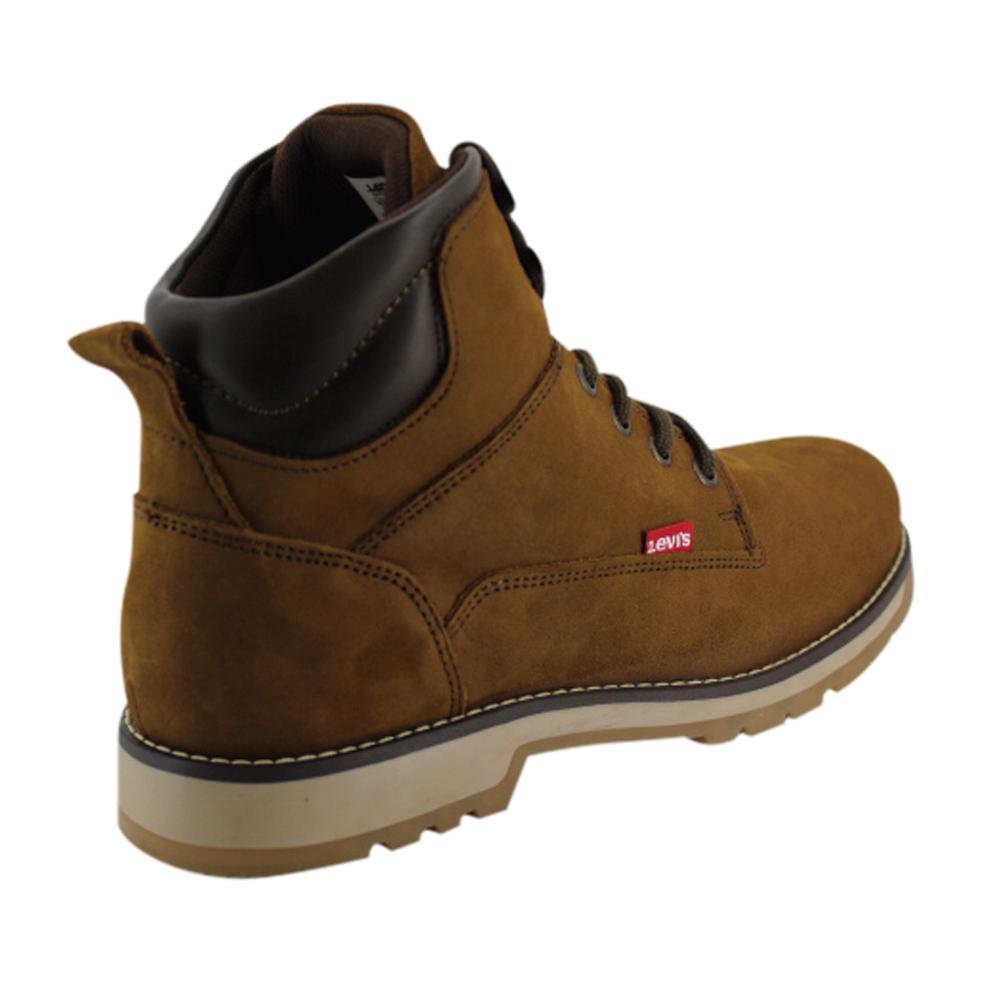 Foto 6 pulgar | Botas para Hombre Levi's Hiking Cómodas Originales Café