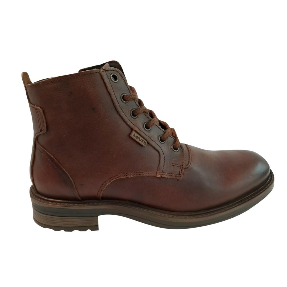Foto 2 pulgar | Botas para Hombre Levi's Modernas y Cómodas Cafés