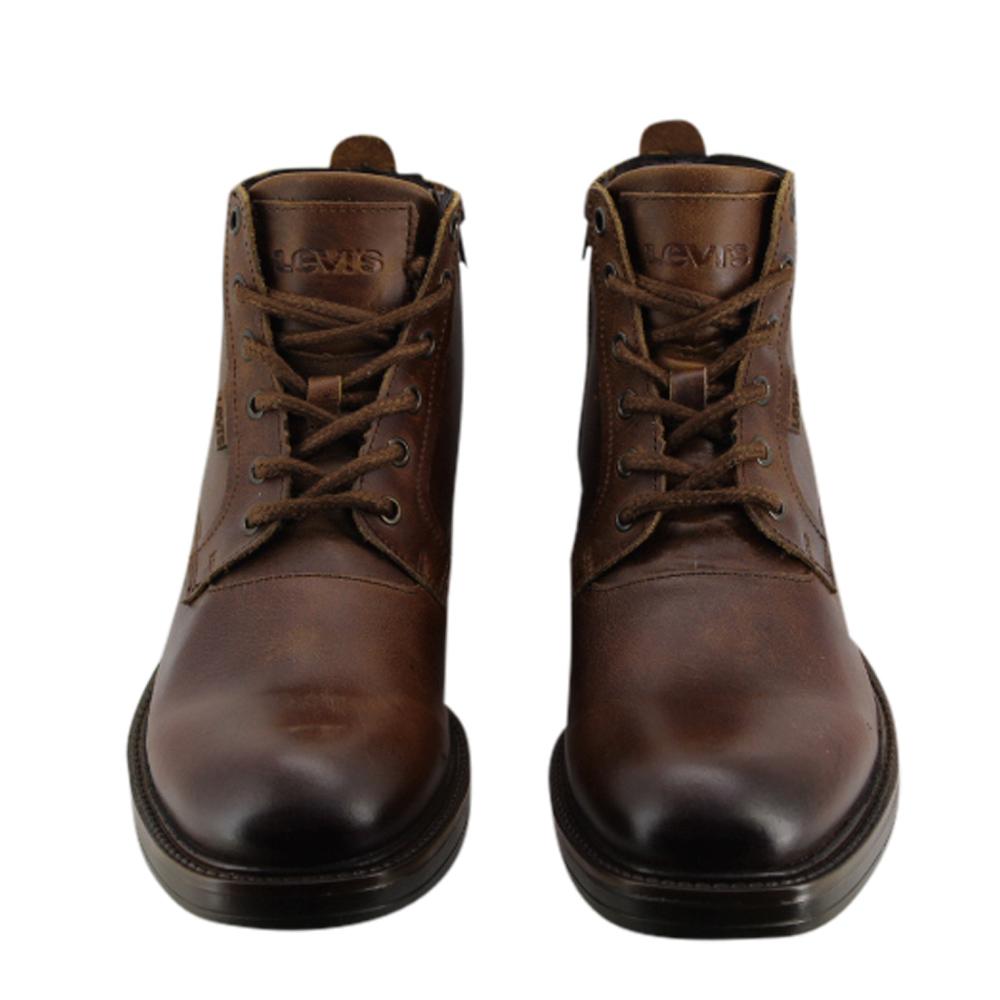 Foto 4 pulgar | Botas para Hombre Levi's Modernas y Cómodas Cafés
