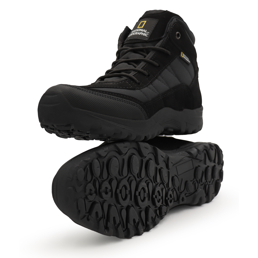 Foto 2 | Bota  National Geographic Outdoor Hiking Negro para Hombre