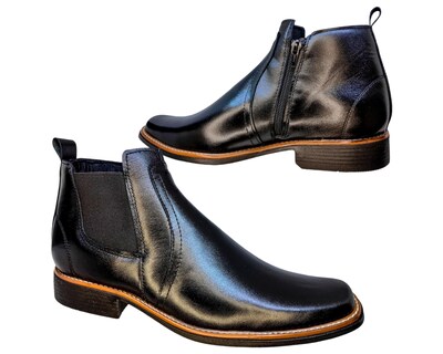 Foto 3 | Botines Enco Footwear Negros para Hombre
