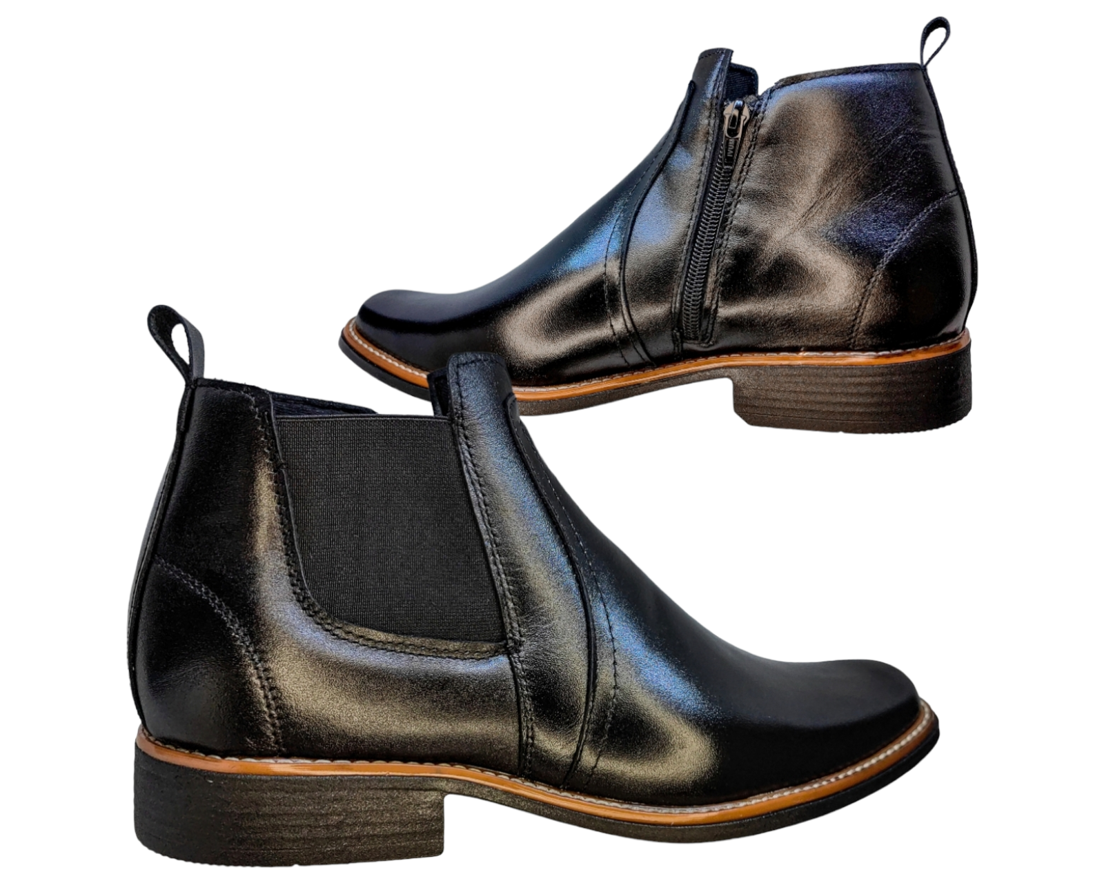 Foto 5 | Botines Enco Footwear Negros para Hombre