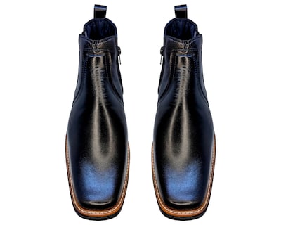 Foto 6 | Botines Enco Footwear Negros para Hombre