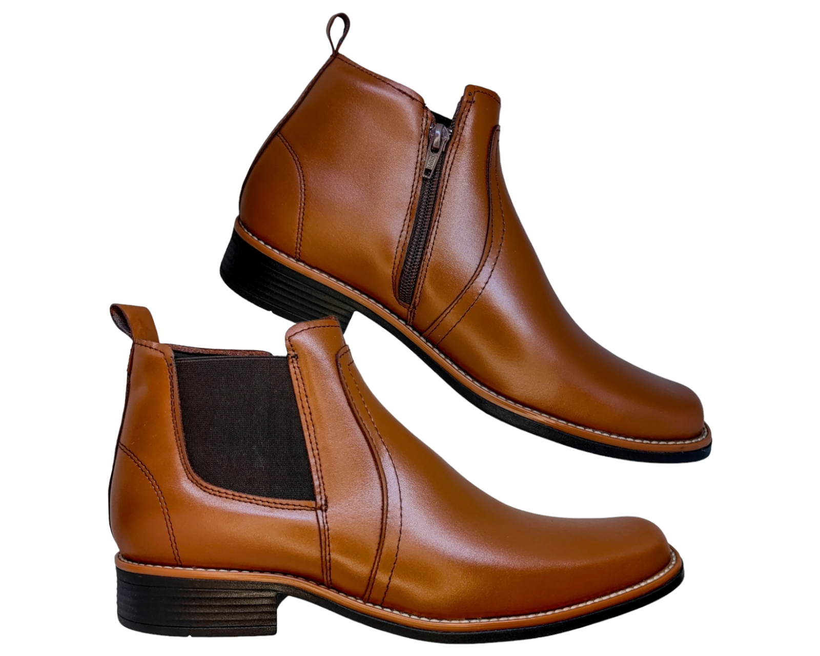 Botines Enco Footwear Cafés para Hombre